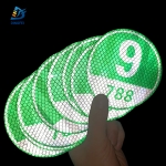 Sign Stickers - High Intensity Prismatic Reflective Highway Number Stickers